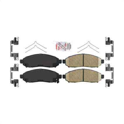 Front Ceramic Disc Brake Pads NWF-PRC1094 For Nissan Frontier NV200 Pathfinder Xterra LEAF Chevrolet