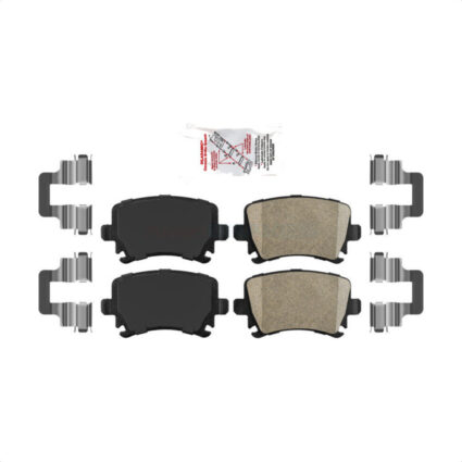 Rear Ceramic Disc Brake Pads NWF-PRC1108 For Volkswagen Tiguan Jetta Audi GTI Rabbit A4 Quattro CC R