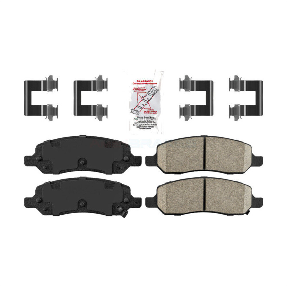 Rear Ceramic Disc Brake Pads NWF-PRC1172 For 2006-2011 Buick Lucerne Cadillac DTS