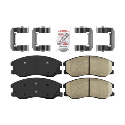 Front Ceramic Disc Brake Pads NWF-PRC1264 For Chevrolet Equinox Pontiac Torrent Saturn Vue Suzuki