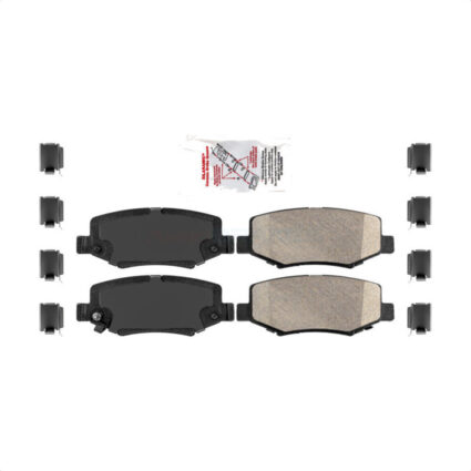 Rear Ceramic Disc Brake Pads NWF-PRC1274 For Jeep Wrangler Liberty JK Dodge Nitro