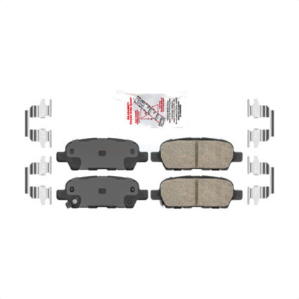 Rear Ceramic Disc Brake Pads NWF-PRC1288 For Nissan Sentra INFINITI Altima G37 G35 FX35 EX35 Q60 M35
