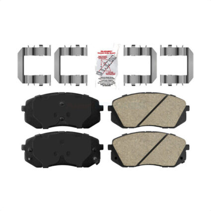 Front Ceramic Disc Brake Pads NWF-PRC1295 For Hyundai Tucson Kia Sportage Rondo Sonata Soul EV