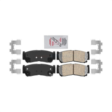 Rear Ceramic Disc Brake Pads NWF-PRC1297 For 2007-2009 Hyundai Santa Fe