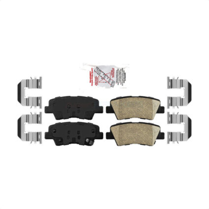 Rear Ceramic Disc Brake Pads NWF-PRC1313 For Kia Soul Hyundai Sonata Accent Optima Amanti