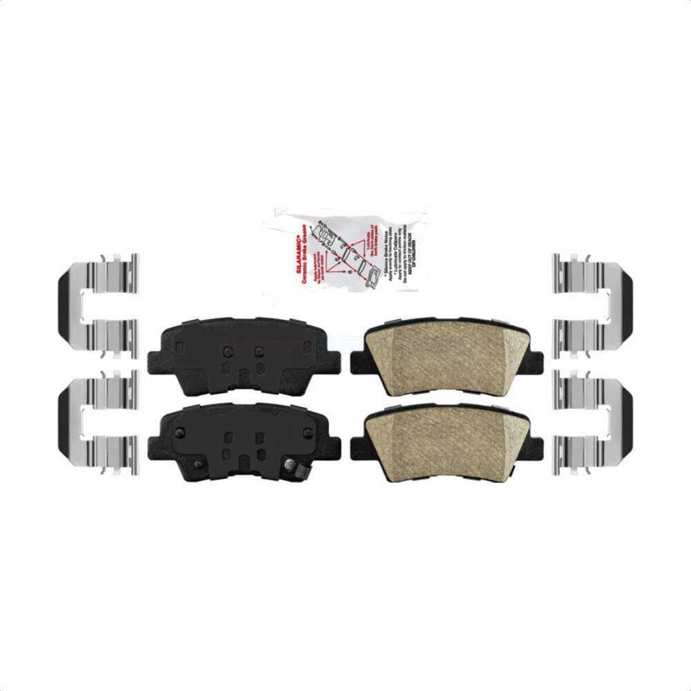 Rear Ceramic Disc Brake Pads NWF-PRC1313 For Kia Soul Hyundai Sonata Accent Optima Amanti