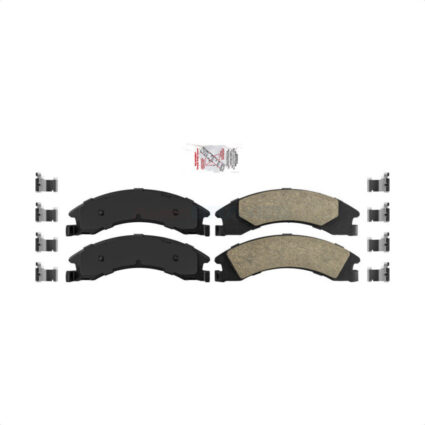 Rear Ceramic Disc Brake Pads NWF-PRC1329 For Ford E-350 Super Duty E-250 E-150 E-450 Econoline