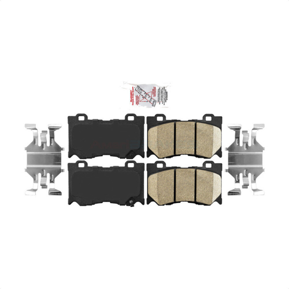 Front Ceramic Disc Brake Pads NWF-PRC1346 For INFINITI Q50 G37 Nissan 370Z Q60 M37 FX50 Z QX70 Q70