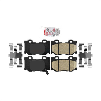 Rear Ceramic Disc Brake Pads NWF-PRC1347 For INFINITI Q50 G37 Nissan 370Z Q60 M37 FX50 Z QX70 Q70