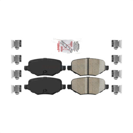 Rear Ceramic Disc Brake Pads NWF-PRC1377A For Ford Explorer Edge Flex Lincoln Taurus MKX Police MKS