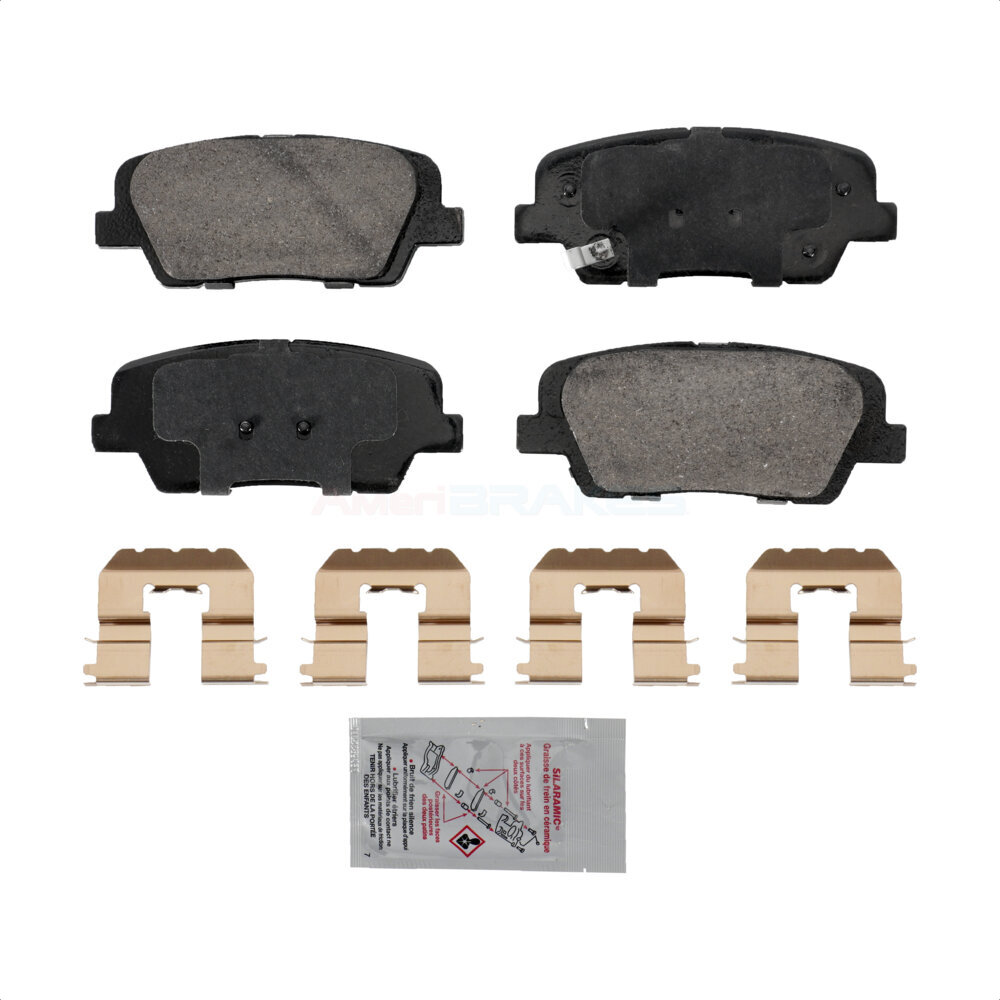 Rear Ceramic Disc Brake Pads NWF-PRC1439 For Hyundai Santa Fe Sport Kia Sorento XL