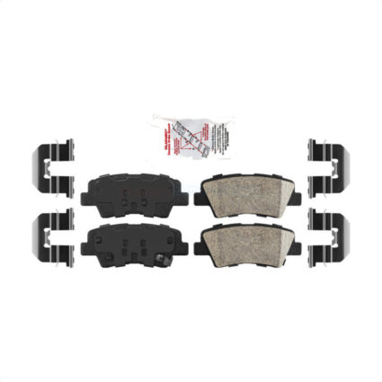 Rear Ceramic Disc Brake Pads NWF-PRC1445 For Hyundai Sonata Kia Optima Elantra Azera