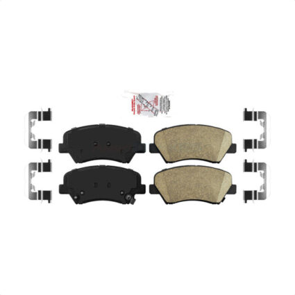 Front Ceramic Disc Brake Pads NWF-PRC1543 For Hyundai Elantra Accent Kia Rio GT Forte Veloster Coupe