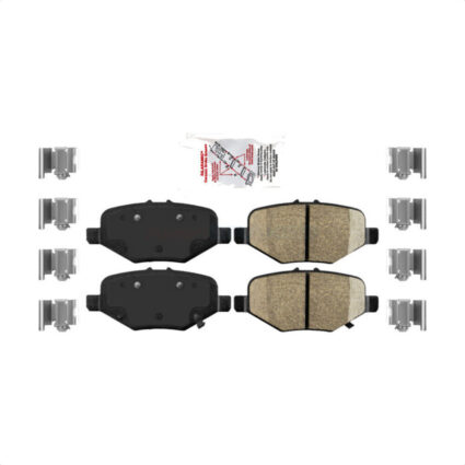 Rear Ceramic Disc Brake Pads NWF-PRC1612 For Ford Explorer Flex Taurus Police Interceptor Sedan MKT
