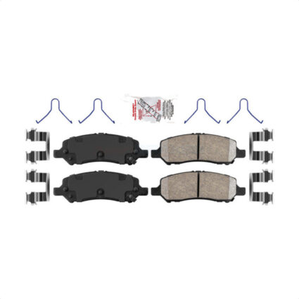 Rear Ceramic Disc Brake Pads NWF-PRC1647 For 2013-2016 Dodge Dart
