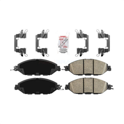 Front Ceramic Disc Brake Pads NWF-PRC1649 For Nissan Murano Pathfinder INFINITI QX60 JX35