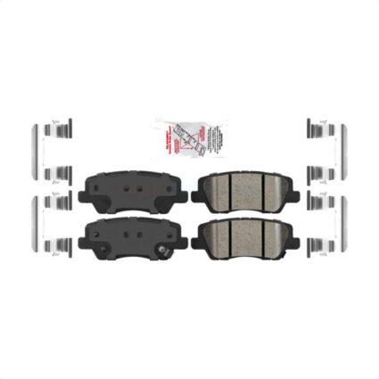 Rear Ceramic Disc Brake Pads NWF-PRC1659 For Cadillac ATS CTS