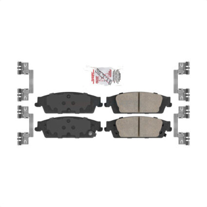 Rear Ceramic Disc Brake Pads NWF-PRC1707 For Chevrolet GMC Silverado 1500 Sierra Tahoe Yukon XL LD