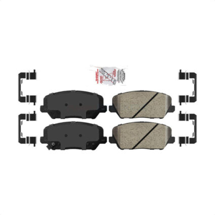 Front Ceramic Disc Brake Pads NWF-PRC1735 For 2014-2016 Kia Forte Forte5 Koup