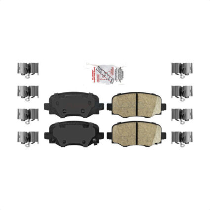 Rear Ceramic Disc Brake Pads NWF-PRC1809 For Jeep Renegade Fiat 500X