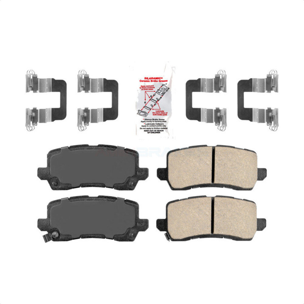 Rear Ceramic Disc Brake Pads NWF-PRC1954 For Honda Odyssey Acura MDX