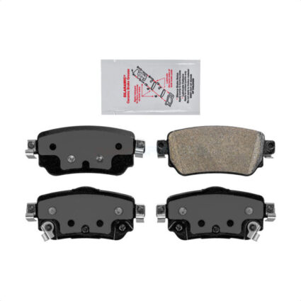 Rear Ceramic Disc Brake Pads NWF-PRC1965 For Nissan Rogue Sport Qashqai LEAF