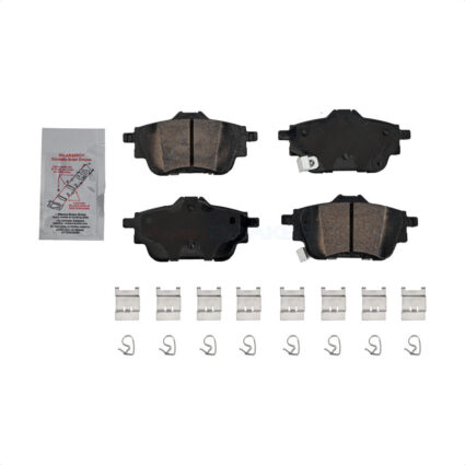 Rear Ceramic Disc Brake Pads NWF-PRC2306 For 2020-2023 Nissan Sentra rear brakes