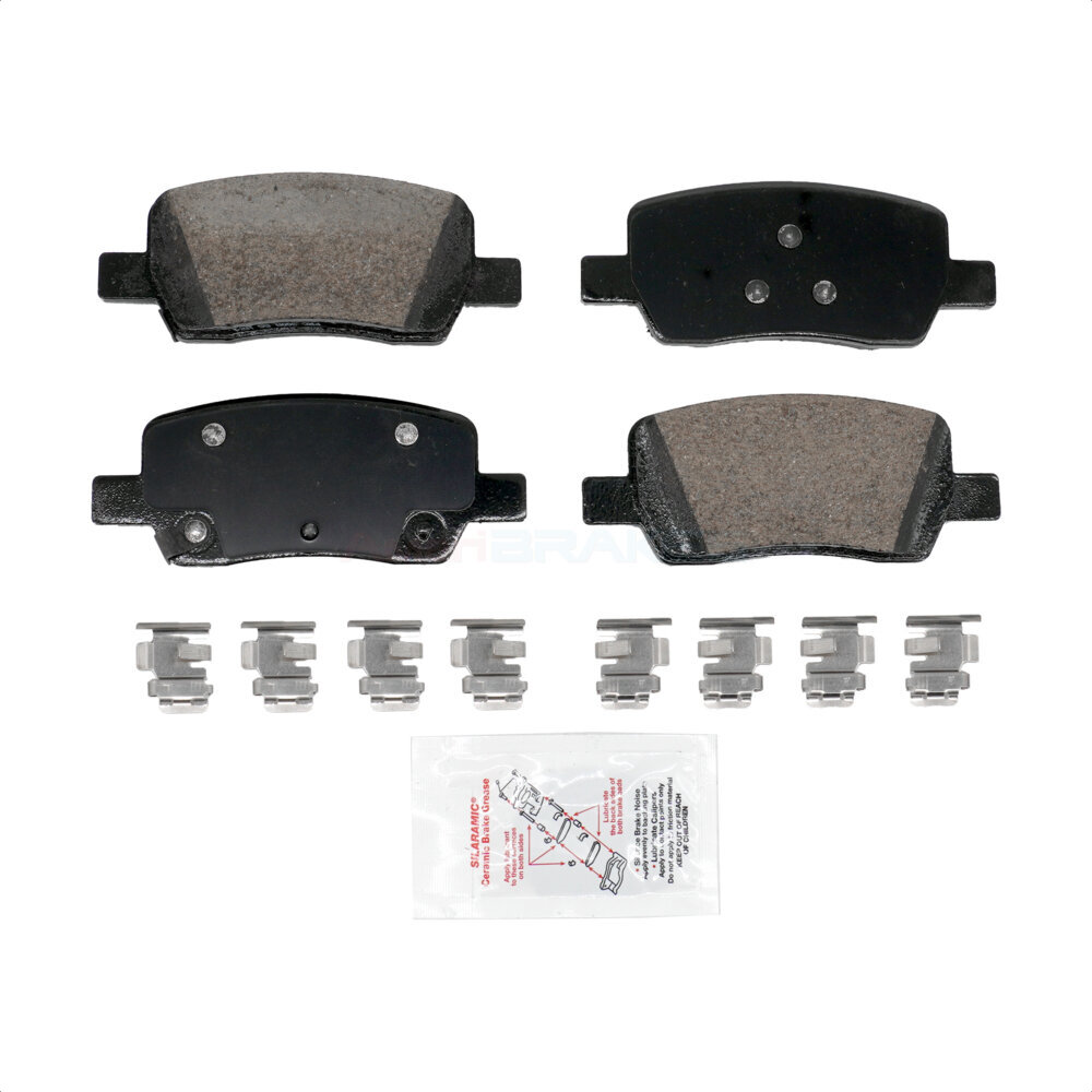 Rear Ceramic Disc Brake Pads NWF-PRC2381 For Hyundai Santa Fe Kia Sorento Carnival Cruz