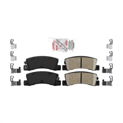 Rear Ceramic Disc Brake Pads NWF-PRC325 For Toyota Camry Lexus RX300 ES300 Solara Celica Corolla Geo