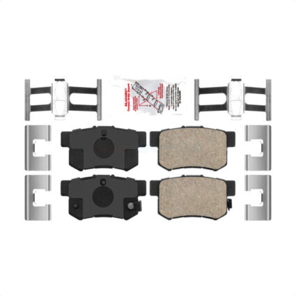 Rear Ceramic Disc Brake Pads NWF-PRC365 For Honda Civic Acura Accord Suzuki CR-V SX4 ILX TL RDX CSX
