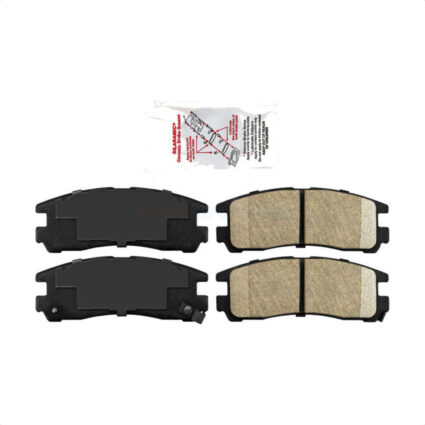 Rear Ceramic Disc Brake Pads NWF-PRC383 For Mitsubishi Chrysler Sebring Eclipse Galant Dodge Stealth