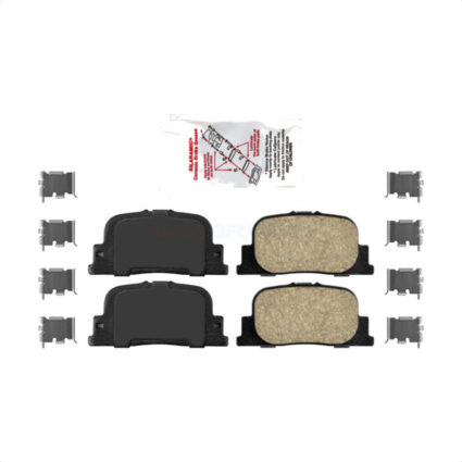 Rear Ceramic Disc Brake Pads NWF-PRC835 For Toyota Camry Lexus ES300 Scion tC