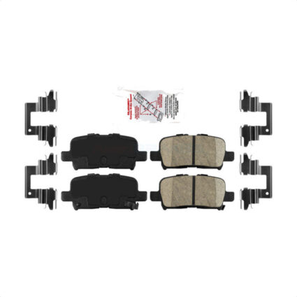 Rear Ceramic Disc Brake Pads NWF-PRC865 For Honda Pilot Acura MDX Odyssey