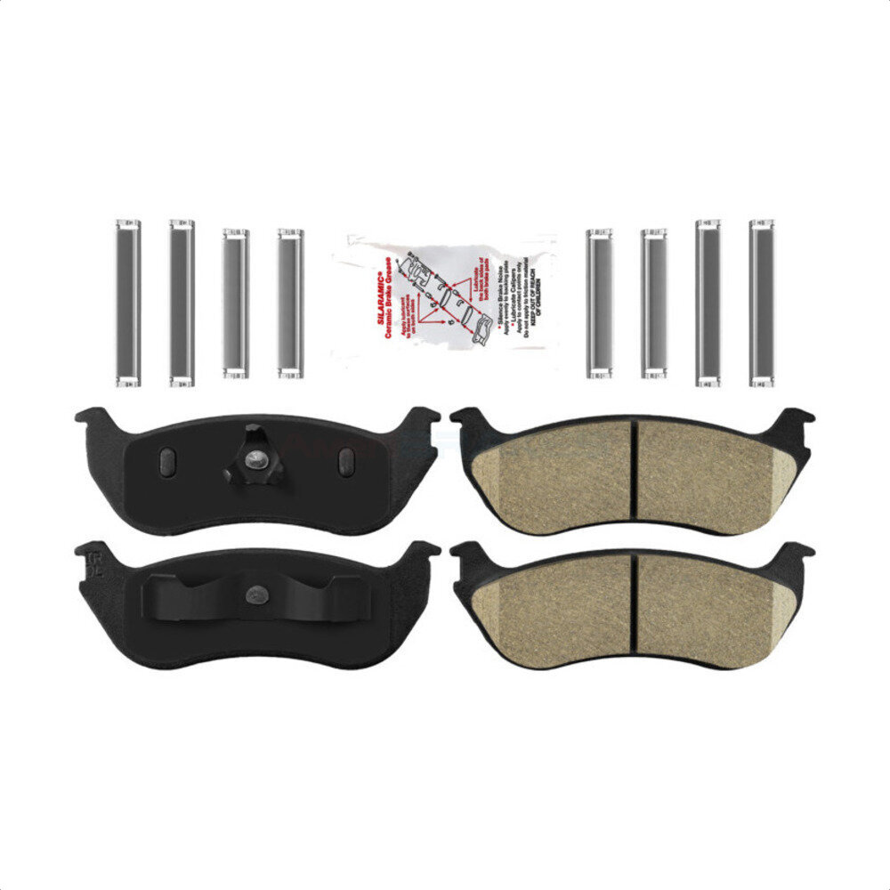 Rear Ceramic Disc Brake Pads NWF-PRC881 For Ford Explorer Mercury Mountaineer