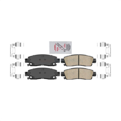 Rear Ceramic Disc Brake Pads NWF-PRC883 For GMC Chevrolet Acadia Buick Enclave Traverse Trailblazer
