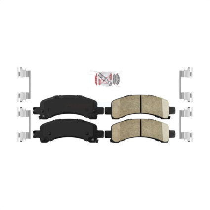Rear Ceramic Disc Brake Pads NWF-PRC974 For GMC Chevrolet Savana 2500 Express 3500 4500
