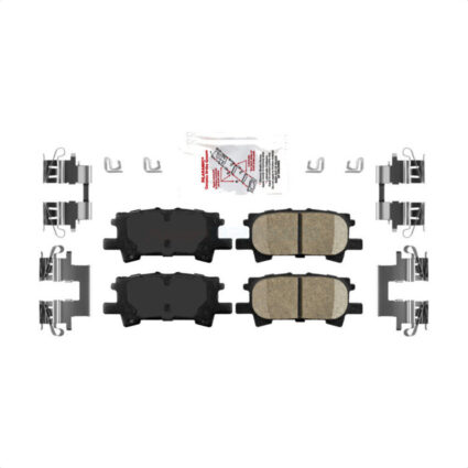 Rear Ceramic Disc Brake Pads NWF-PRC996 For Lexus RX350 Toyota Highlander RX330 RX400h