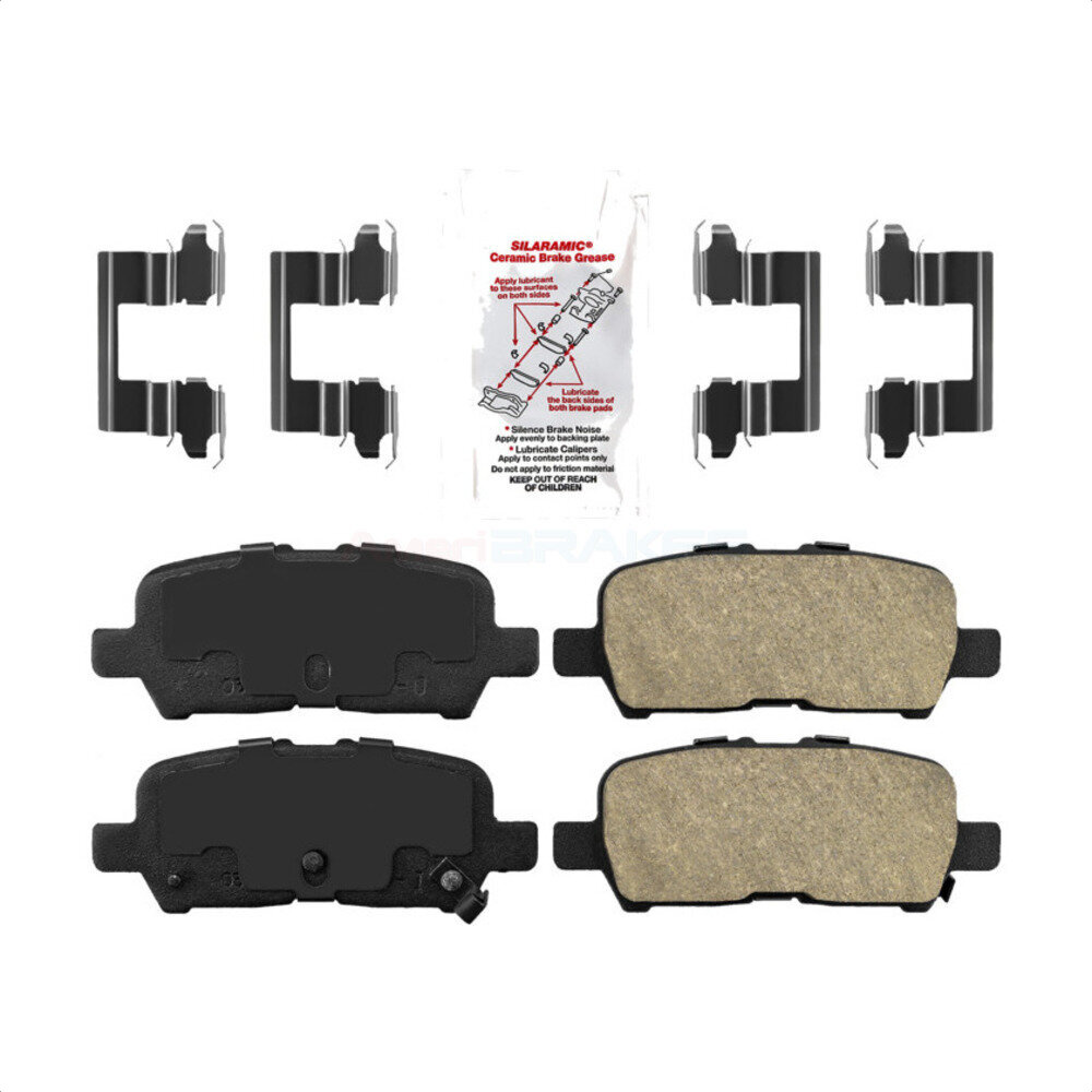 Rear Ceramic Disc Brake Pads NWF-PRC999 For Chevrolet Impala Buick LaCrosse Pontiac Grand Prix