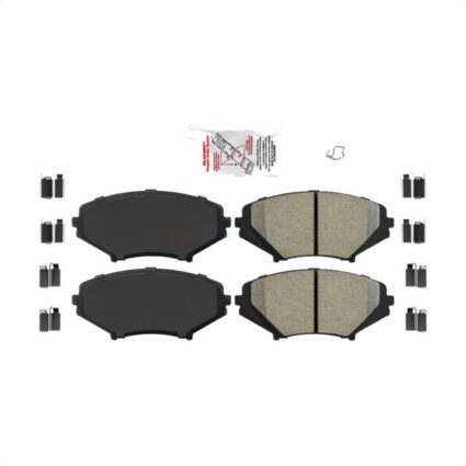 Front Semi-Metallic Disc Brake Pads NWF-PRM1009 For 2004-2011 Mazda RX-8 Soft Suspension