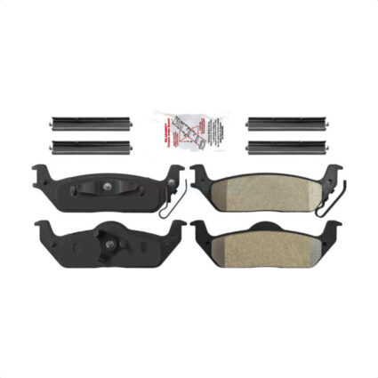Rear Semi-Metallic Disc Brake Pads NWF-PRM1012 For Ford F-150 Lincoln Mark LT
