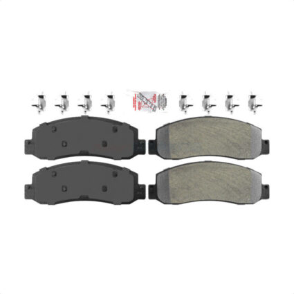 Front Semi-Metallic Disc Brake Pads NWF-PRM1069 For Ford F-350 Super Duty F-250 F-450