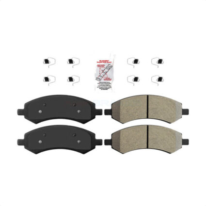 Front Semi-Metallic Disc Brake Pads NWF-PRM1084 For Ram 1500 Classic Dodge Dakota Chrysler Aspen