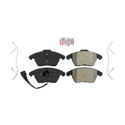 Front Semi-Metallic Disc Brake Pads NWF-PRM1107 For Volkswagen Jetta Golf Beetle Rabbit Audi GTI Eos