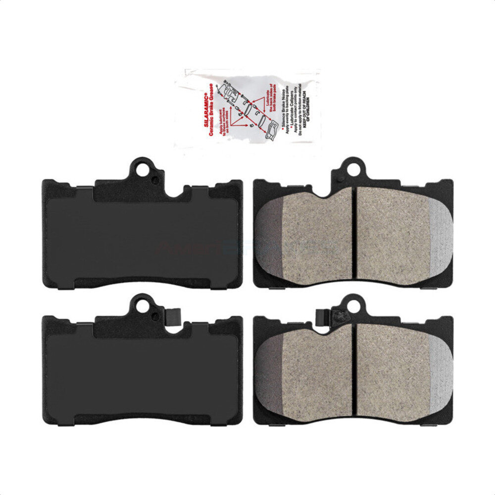 Front Semi-Metallic Disc Brake Pads NWF-PRM1118 For Lexus IS300 IS350 GS350 RC350 RC300 GS450h IS500
