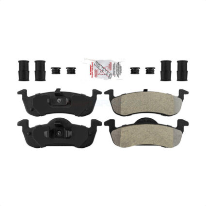 Rear Semi-Metallic Disc Brake Pads NWF-PRM1279 For Ford Expedition Lincoln Navigator MKT