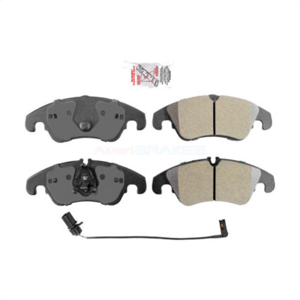 Front Semi-Metallic Disc Brake Pads NWF-PRM1322 For Audi Q5 A4 Quattro A5 S4 S5 A6 A7 allroad