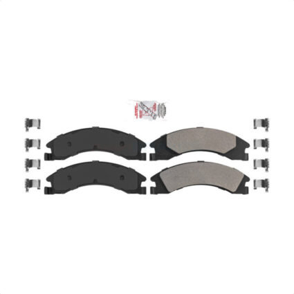Rear Semi-Metallic Disc Brake Pads NWF-PRM1329 For Ford E-350 Super Duty E-250 E-150 E-450 Econoline