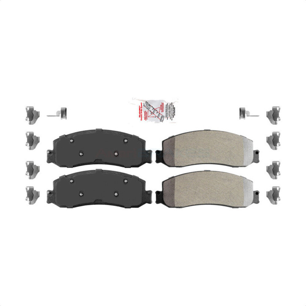 Front Semi-Metallic Disc Brake Pads NWF-PRM1333 For Ford F-350 Super Duty F-250