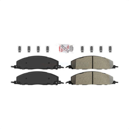 Rear Semi-Metallic Disc Brake Pads NWF-PRM1400 For Ram 3500 2500 1500 Dodge