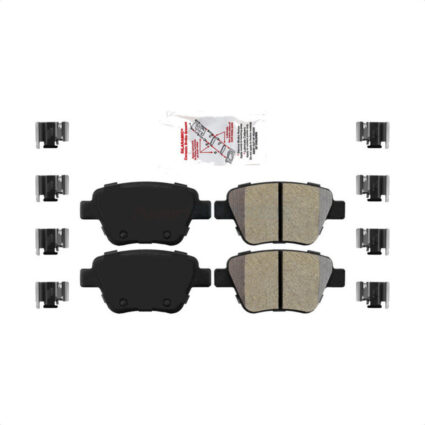 Rear Semi-Metallic Disc Brake Pads NWF-PRM1456 For Volkswagen Jetta Golf Beetle Passat GTI Audi Eos